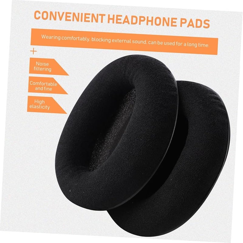 HyperX Cloud II Replacement Ear Covers 2 Pack Black Sweatproof Gaming Headset Pads - Image 3